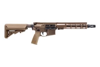 Tactical AR with 9.3" MK16 SMR rail and HUXWRX QD flash hider